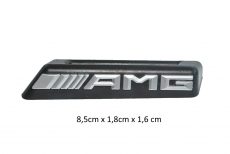 Nowy Znaczek AMG Logo Emblemat na Kratkę Grilla Mercedes W205 C63 W212 W117 C117 CLA45 A45 HAJP0243