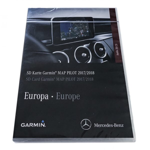 Nowa Oryginal Mapa Garmin MAP PILOT V. 9.0 2018 SD Karta Mercedes CLA GLA CLS GLC GLE W246 W176 A2189061903