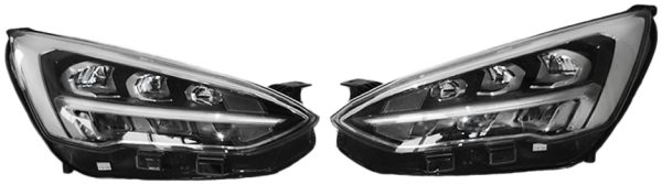 2x Nowe Oryginalne Full Led Reflektory Kompletne Lewa i Prawa Strona Ford Focus MK4 JX7B-13E015-AB