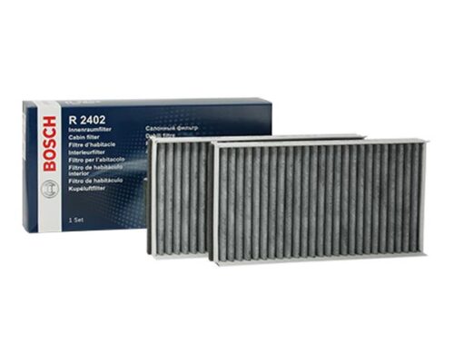2X NOVÉ OE FILTRY BOSCH KABINOVÝ PYLOVÝ FILTR UHLÍKOVÝ MIKROFILTR BMW 5 E60 E61 6 E63 E64 BOSCH NR.1987432402