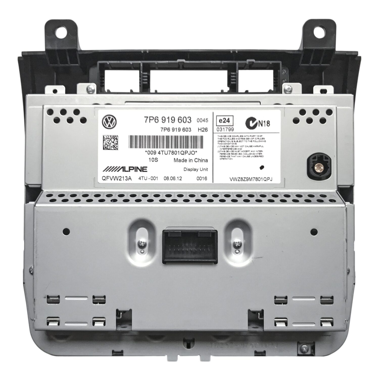 NOUVEAU OE MONITEUR NAVIGATION LCD NAVI MMI DISPLAY TOUCH ALPINE VW TOUAREG 7P6919603 NOUVEAU OE MONITEUR NAVIGATION LCD NAVI MMI DISPLAY TOUCH ALPINE VW TOUAREG 7P6919603 – Image 2