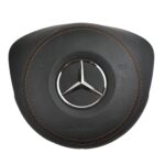 VOLANTE AIRBAG OEM IN PELLE NERA MERCEDES W205 AMG