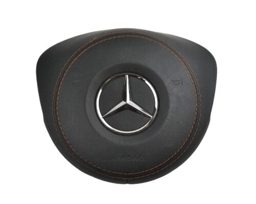OEM AIRBAG VOLANT ČERNÁ KŮŽE MERCEDES W205 AMG