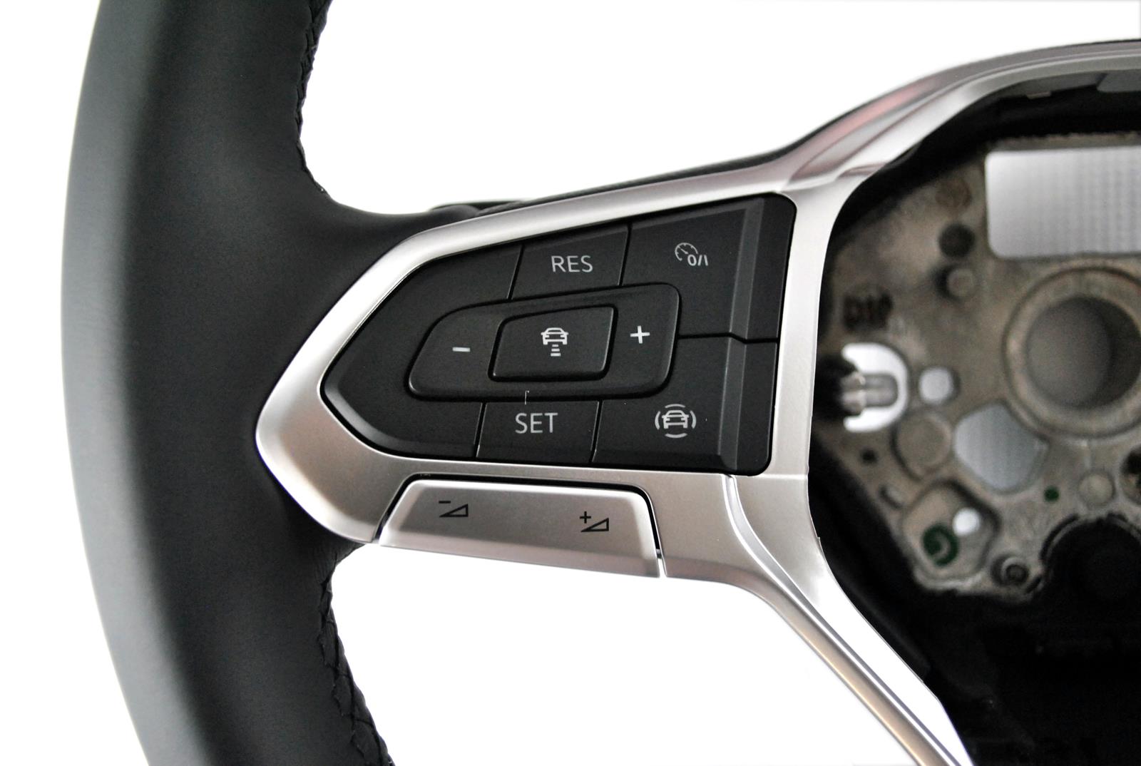 NOUVELLE OE. VOLANT DSG CUIR NOIR VW PASSAT B8 T-CROSS 2GM419089T NOUVELLE OE. VOLANT DSG CUIR NOIR VW PASSAT B8 T-CROSS 2GM419089T – Image 2