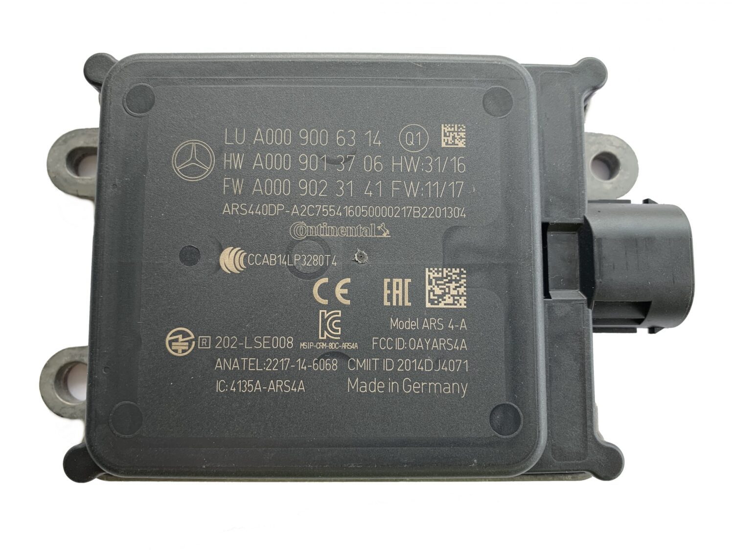 NOUVEAU OE SENSOR RADAR ACC DISTRONIC PLUS MERCEDES E-KLASSE W213 W238 W177 W205 W222 W217 S63 GLS W257 AMG A0009006314 NOUVEAU OE SENSOR RADAR ACC DISTRONIC PLUS MERCEDES E-KLASSE W213 W238 W177 W205 W222 W217 S63 GLS W257 AMG A0009006314