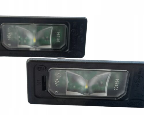 2X NOWE OE LAMPKI DIODY LED REJESTRACJI LAND ROVER DISCOVERY SPORT L494 IV DEFENDER (L663) JAGUAR E-PACE GX73-13B627-AA