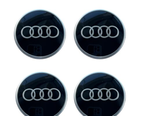4X NEW GENUINE WHEEL HUB CAP COVERS 61 mm AUDI A1 A3 A4 A5 A6 A7 A8 Q2 Q4 Q5 Q7 Q8 R8 TT E-TRON 81A601170