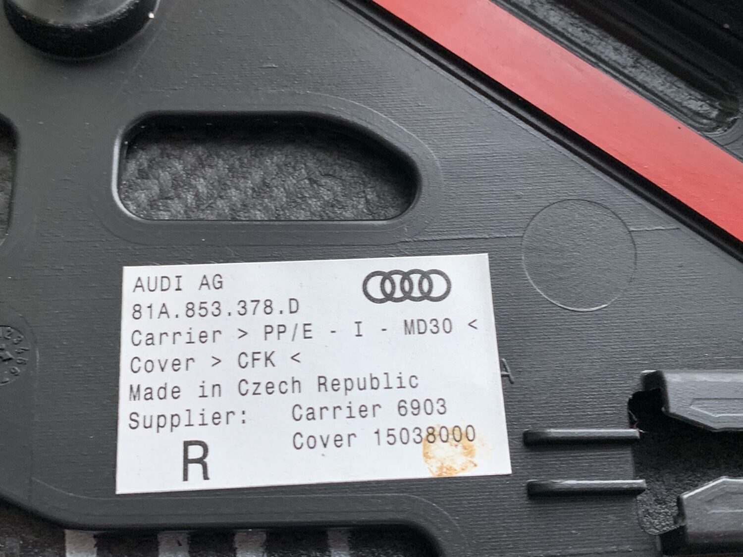 2X NOWE ORYGINALNE NAKŁADKI CARBON PANEL BOCZNY AUDI Q2 SQ2 81A071352A 81A071350A3Q0 2X NOWE ORYGINALNE NAKŁADKI CARBON PANEL BOCZNY AUDI Q2 SQ2 81A071352A 81A071350A3Q0 - obrazek 6