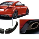 2X NOVÉ ORIGINÁLNÍ KARBONOVÉ KRYTY SPOILERŮ AUDI TT SPORT 8S0088541 8S0088542
