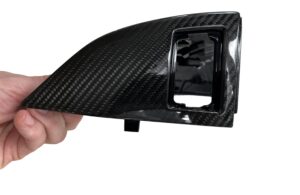 OE CARBON MIRROR CAP COVER AUDI Q5 SQ5 Q7 SQ7 4M0857528G RIGHT SIDE