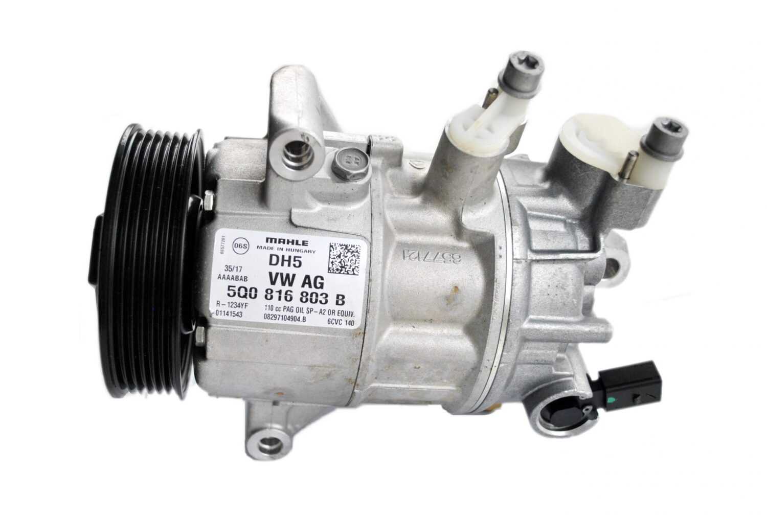 Compresseur de climatisation OEM pour Audi Q2 VW GOLF PASSAT TIGUAN TOURAN SEAT ATECA SKODA FABIA KODIAQ 5Q0816803B, nouveau Compresseur de climatisation OEM pour Audi Q2 VW GOLF PASSAT TIGUAN TOURAN SEAT ATECA SKODA FABIA KODIAQ 5Q0816803B, nouveau – Image 2