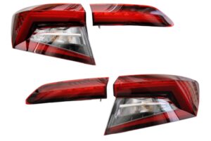 4X NOVÉ ORIGINÁLNÍ ZADNÍ SVĚTLA PRO ŠKODA KAROQ 57A945308 57A945307 57A945207 57A945208