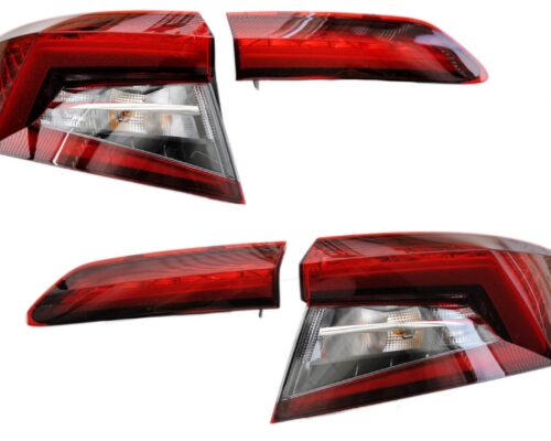 4X NOWE ORYGINALNE LAMPY TYLNE SKODA KAROQ 57A945308 57A945307 57A945207 57A945208