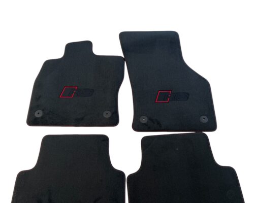 4X NEW OEM GENUINE RS FLOOR MAT SET AUDI A3 Sportback 8Y 8V RS3 2013 – 8Y1863011D