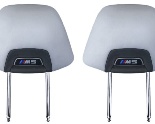 Home 2 2X NOWY OE ZAGŁÓWEK SKÓRZANY ZAGŁÓWKI M5 SILVERSTONE BMW M5 F90 G30 G31 8071313 – 52108071313